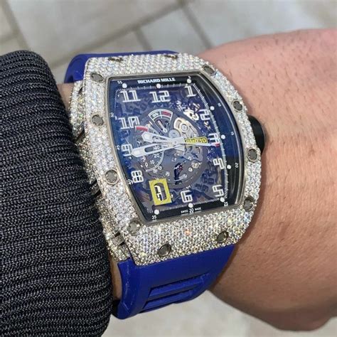 iced out richard mille.